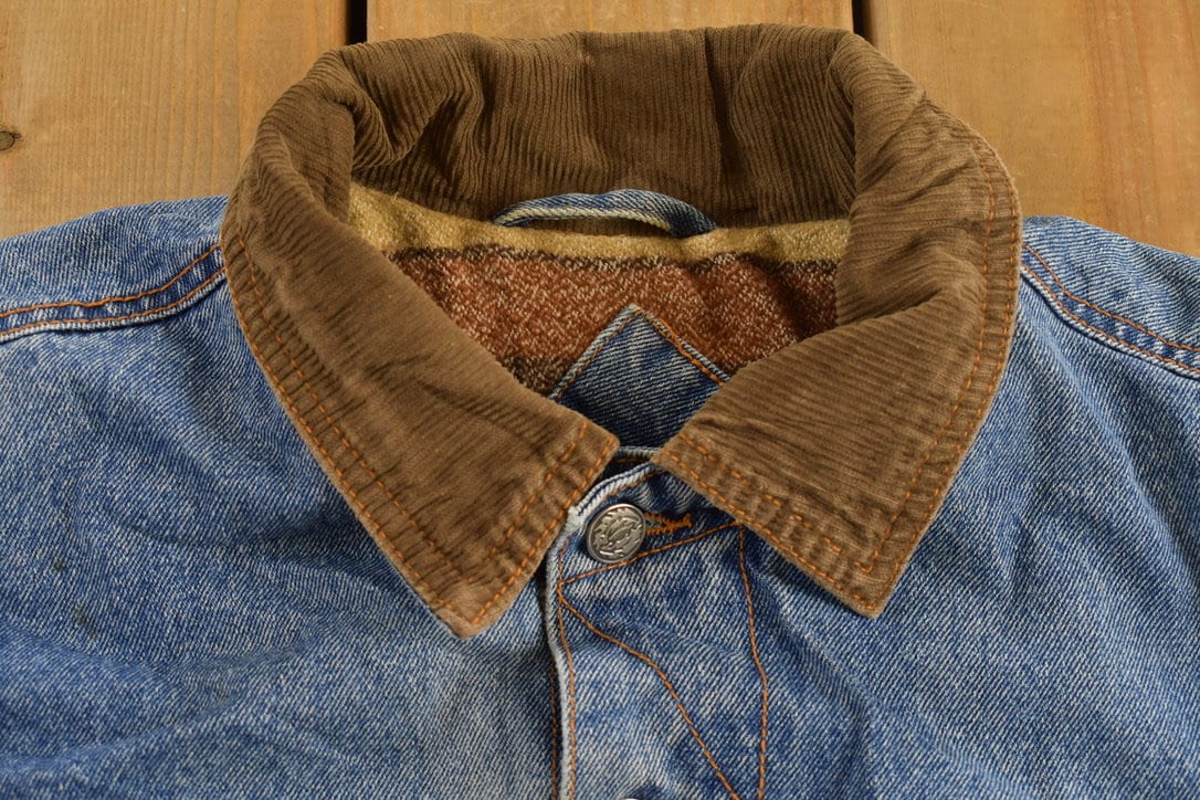 Vintage 1990s Cold Storage Denim Jean Jacket