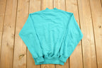 Vintage 1990s Diversity Sport Blank Green Collard Sweatshirt