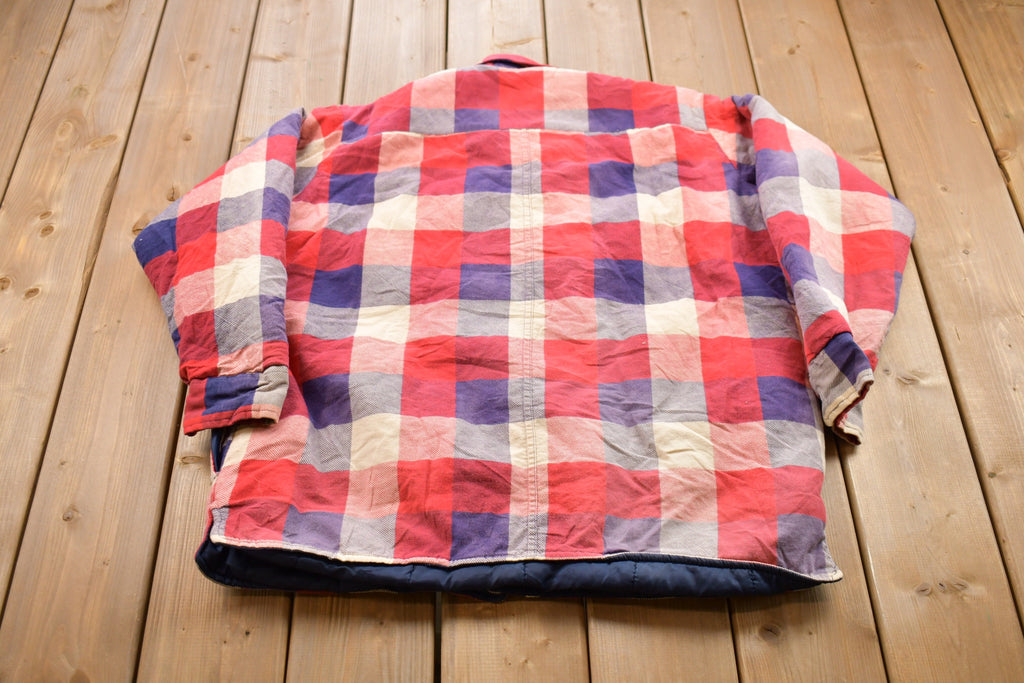 Vintage 1990s Big Yank Plaid Button Up Shirt