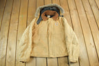 Vintage 1990s Carhartt Hooded Jacket Mens Medium