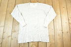 Vintage 1980s Duofold Two Layer Classic Crewneck Sweatshirt Mens S