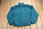Vintage 1990s Woolrich Quarter Zip Fleece Sweater