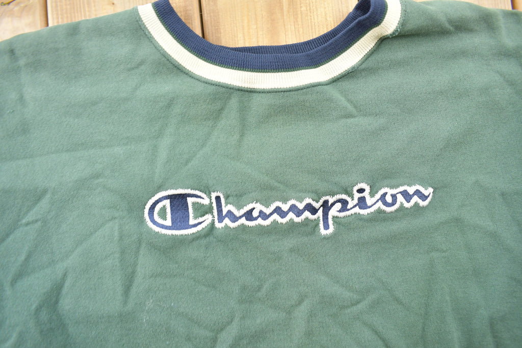 Vintage 1990s Champion Reverse Weave Embroidered Crewneck Sweatshirt