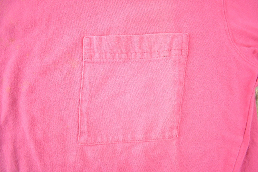 Vintage 1990s Eddie Bauer Blank Pocket T-Shirt Size S