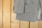 Vintage 1980s Harris Tweed Hand Woven Wool Two Button Blazer Jacket Men's Medium