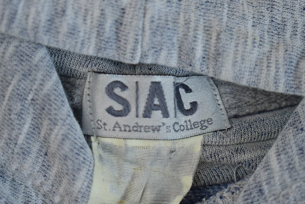 Vintage 1990s Saint Andrew's College Embroidered Hoodie - Medium
