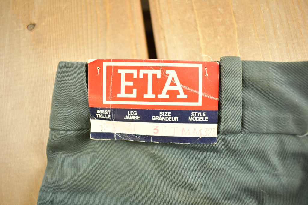 Vintage 1990s Grey ETA Trousers Size 30 x 30
