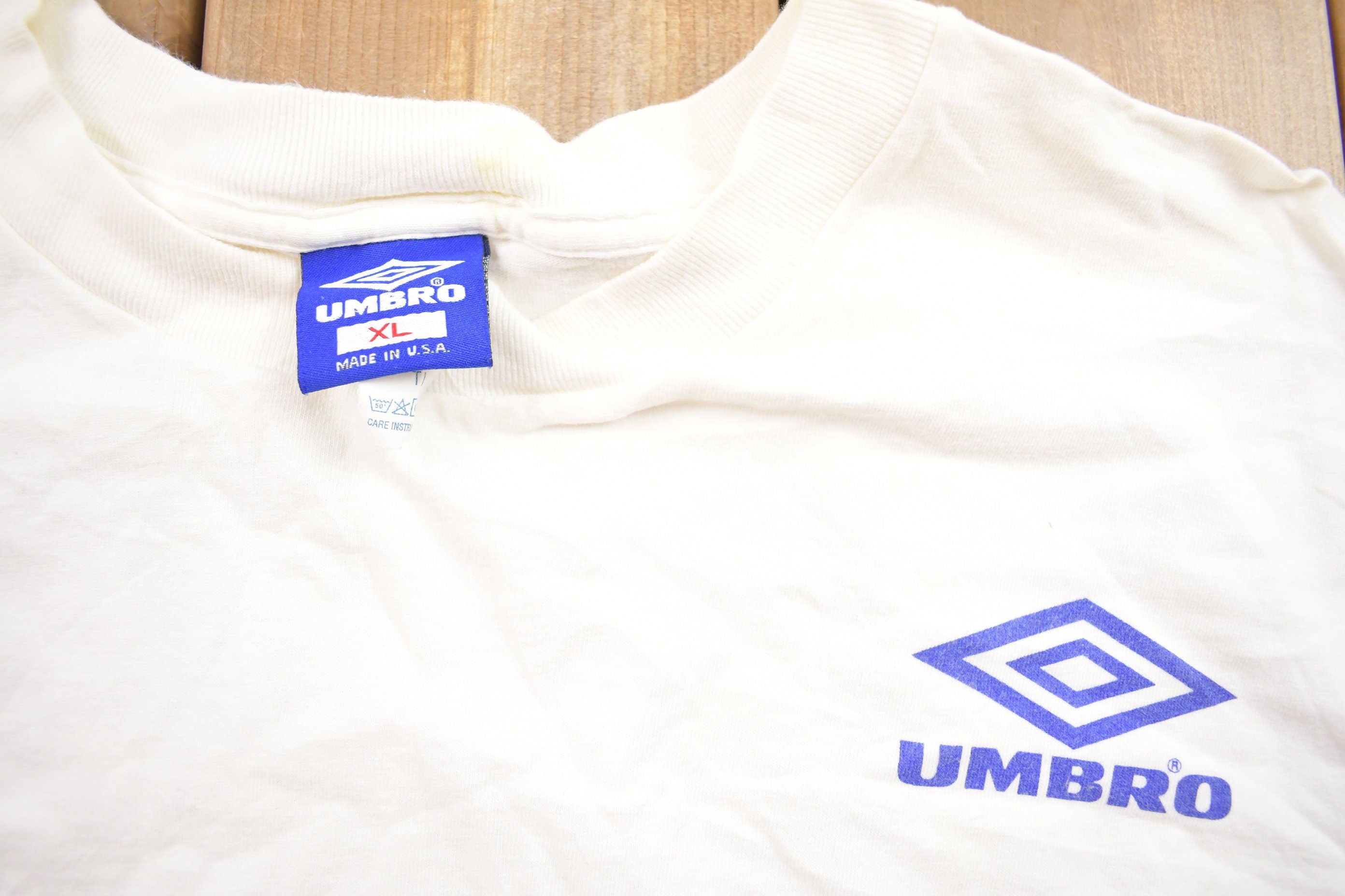 Vintage 1995 Umbro USA Women's Soccer Champions Graphic T Shirt