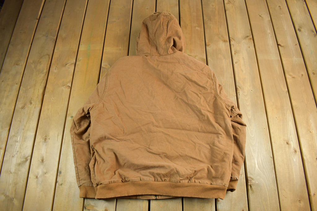 Vintage 2000s Lee Hooded Sherpa Lined Jacket Mens XL