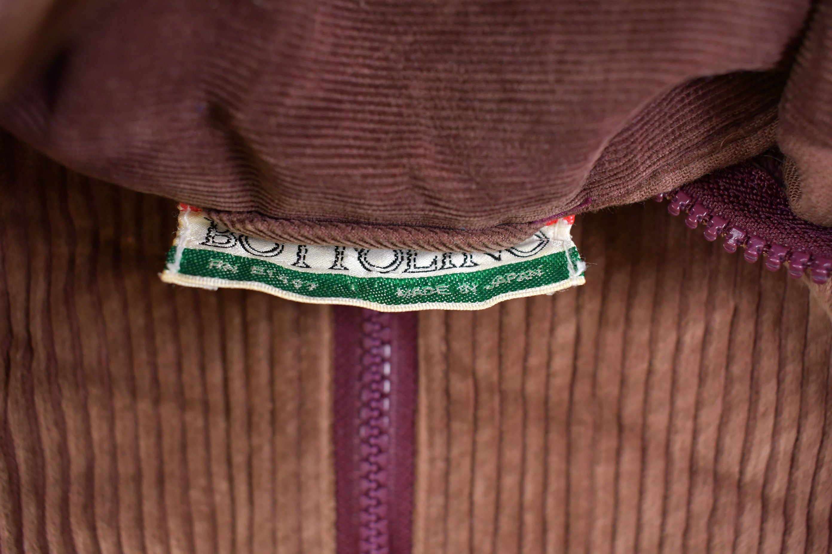 Vintage 1990s Japanese Fashion Corduroy Jacket
