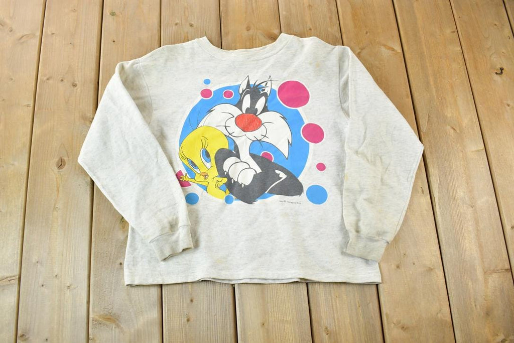 Vintage 1993 Warner Bros Sylvester And Tweety Bird Crewneck