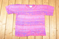 Vintage 1990s Destination LA Souvenir AOP Neon T-Shirt Men's L
