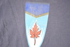 Vintage 1990s Canadian Bobsled Racing Souvenir Travel T-Shirt Men's M