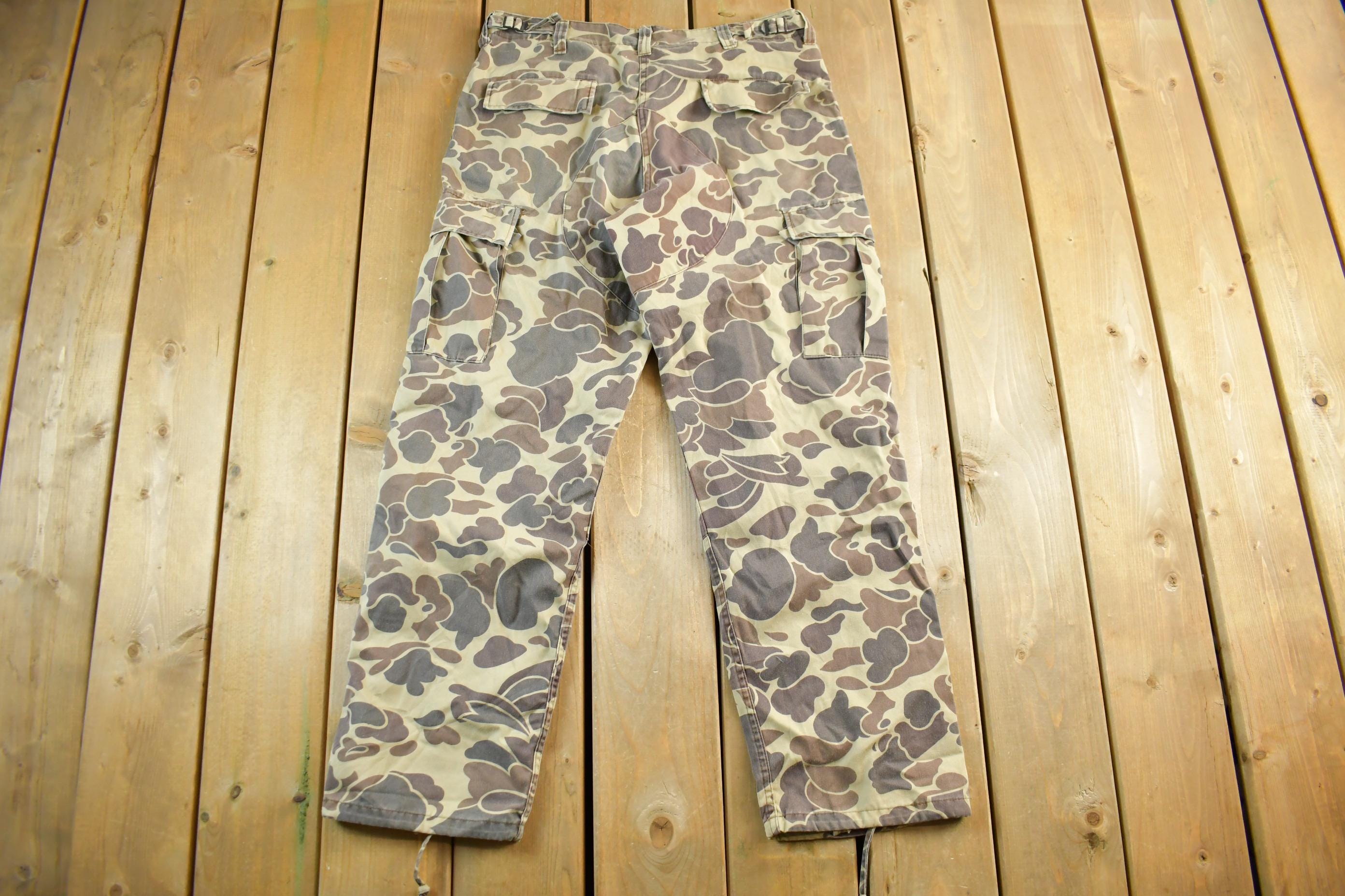 Vintage 1990s Winchester Camo Hunting Pants Size 35 x 30