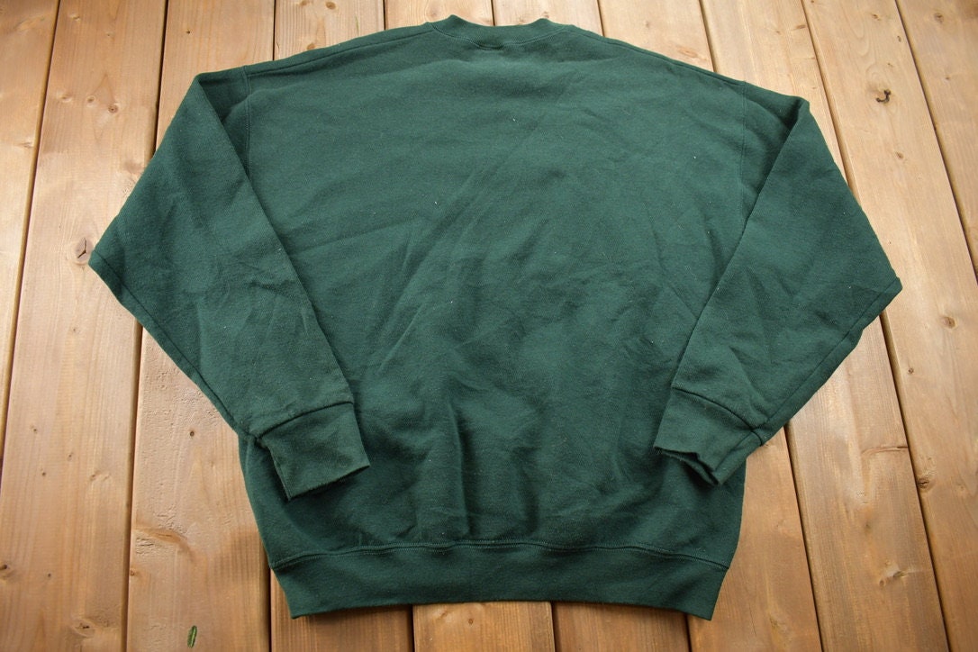 Vintage 1990s Mickey Embroidered Crewneck Sweatshirt