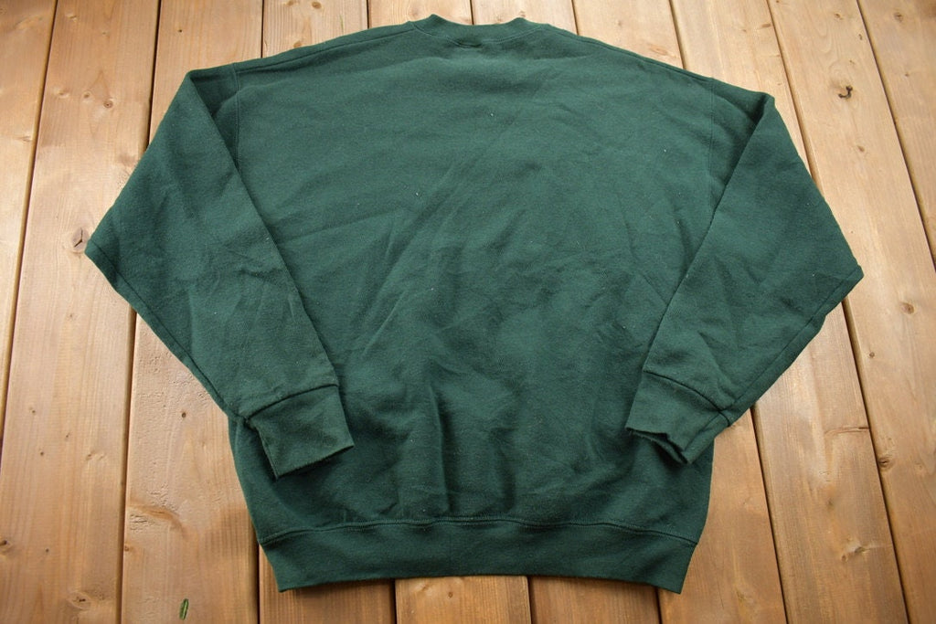 Vintage 1990s Mickey Embroidered Crewneck Sweatshirt