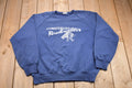 Vintage 1988 Waterloo Road Breakers Hockey Crewneck Sweatshirt