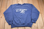 Vintage 1988 Waterloo Road Breakers Hockey Crewneck Sweatshirt