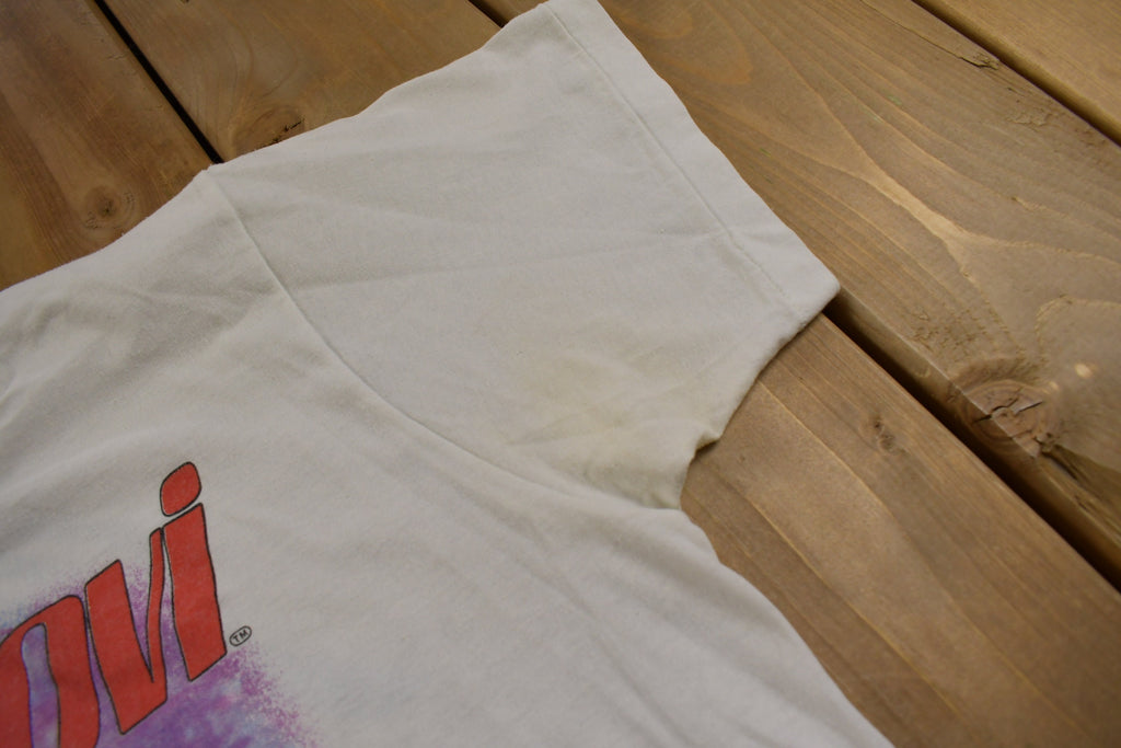 Vintage 1986 Bon Jovi Slippery When Wet Band T-shirt