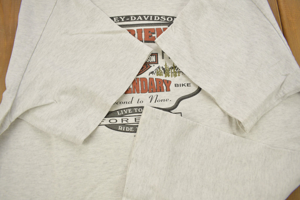 Vintage 1996 Fischer's Harley Davidson Vienna Austria T-Shirt