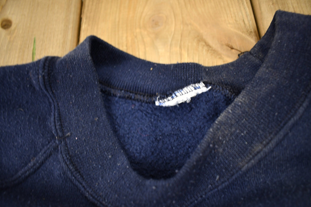 Vintage 1980s Call Sign Courage USS America Crewneck Sweatshirt
