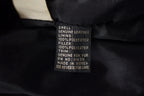 Vintage 1990s Black Leather Hooded Jacket