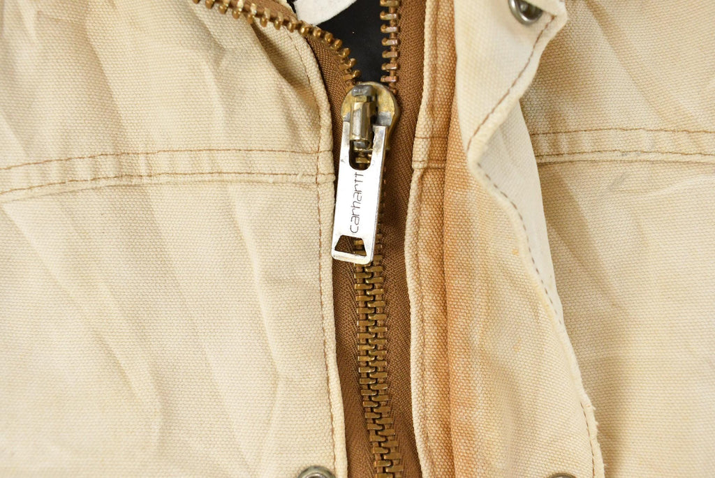 Vintage 1990s Carhartt Sun Faded Canvas Jacket Men's XL