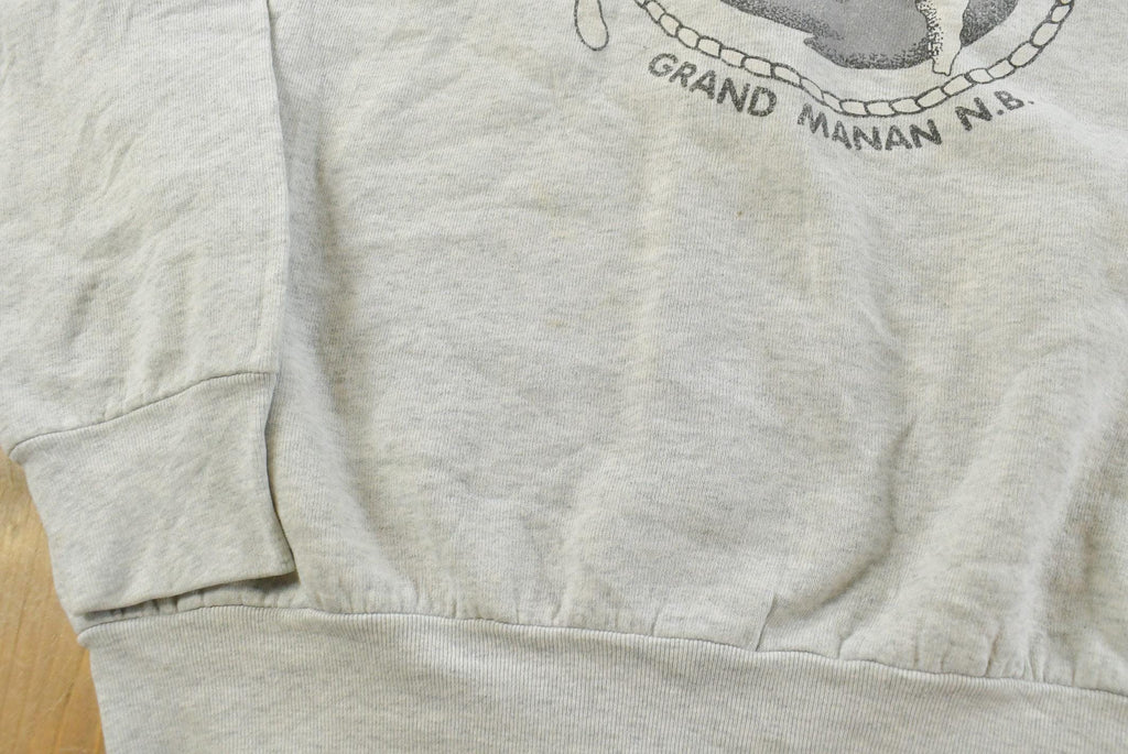 Vintage 1990s Boat Tour Travel New Brunswick Crewneck Sweatshirt Mens L