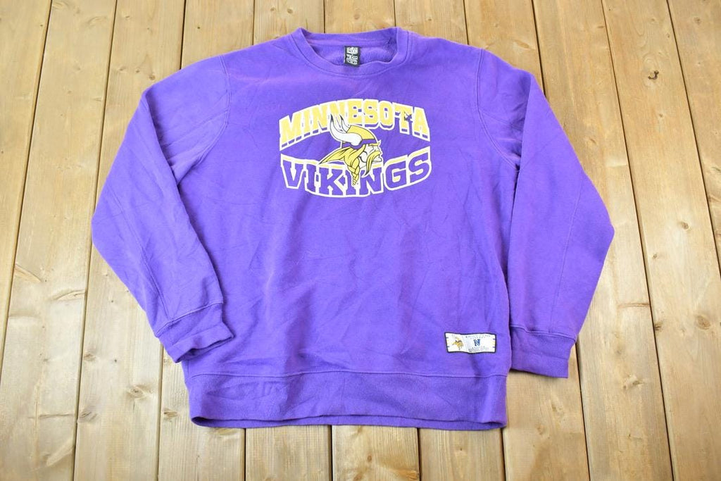 Vintage 1990s Minnesota Vikings NFL Crewneck Sweatshirt