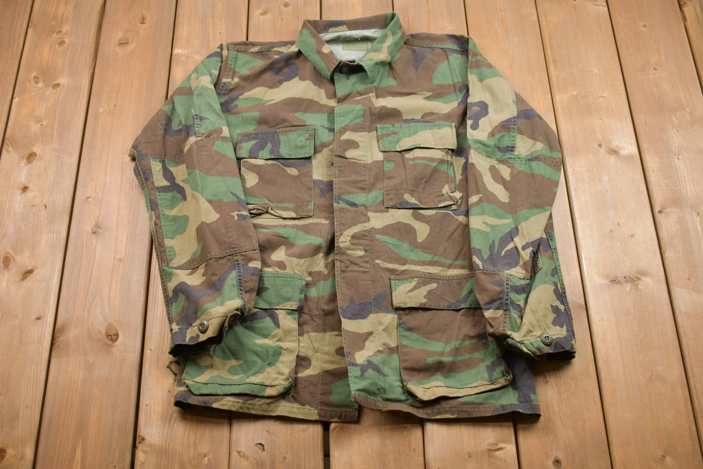 Vintage Military Button Up Jacket