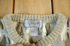 Vintage 1990s Le Tigre Knit Crewneck Sweater Men's Large