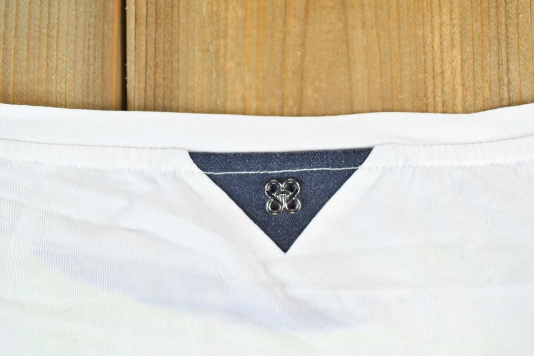 Women Vintage Vigoss Y2K Bigger Than Yours T-Shirt / Vigoss Grunge Elephant Print / Contrast Stitch / Internet Famous Clothing / Over Dyed