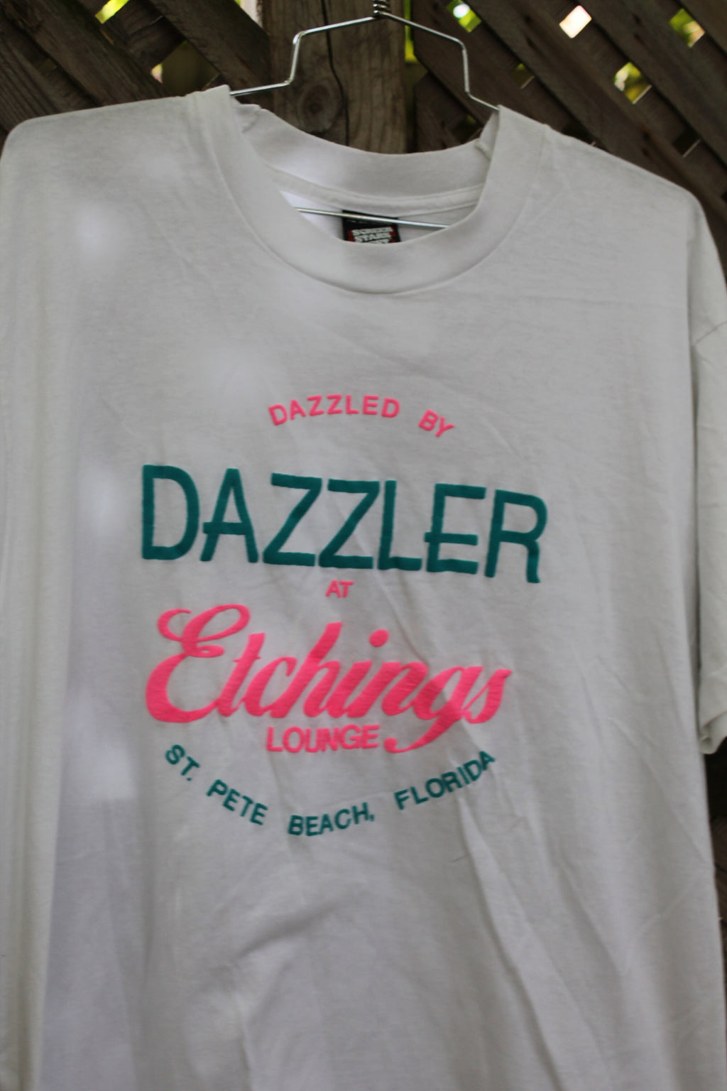 Vintage 1990s Dazzler At Etchings Lounge Souvenir T Shirt