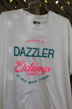 Vintage 1990s Dazzler At Etchings Lounge Souvenir T Shirt