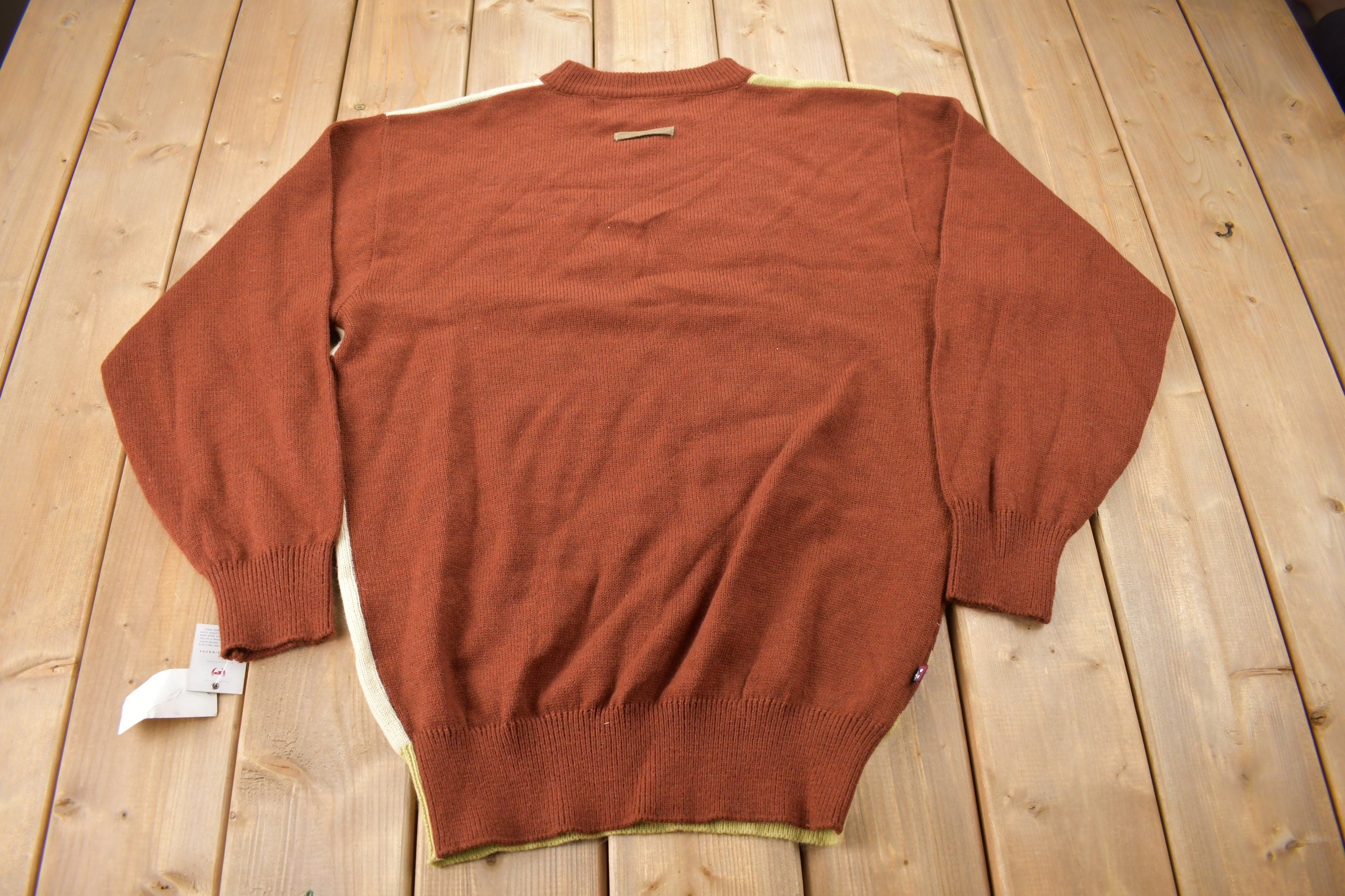 Vintage Deadstock Y2K Phat Farm Embroidered Cow Knit
