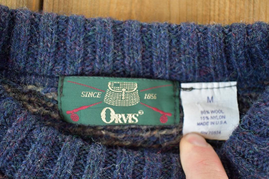 Vintage 1990s Orvis Knit Crewneck Sweater