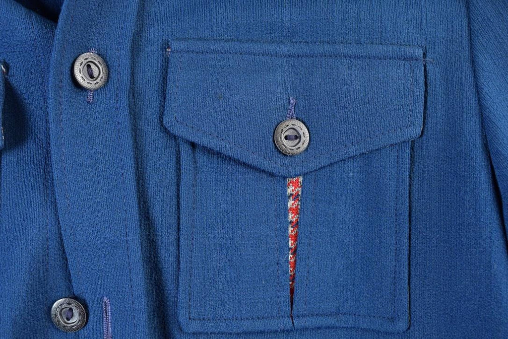 Vintage 1980s JC Penny Western Apparel Light Button Up Jacket