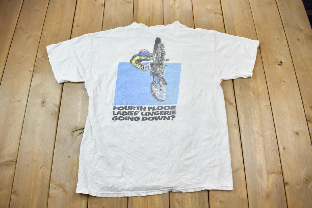 Vintage 1998 Xtreme Dirtbike Graphic T-Shirt