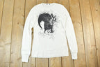 Women Vintage Vigoss Y2K Dj Waffle Knit T-Shirt