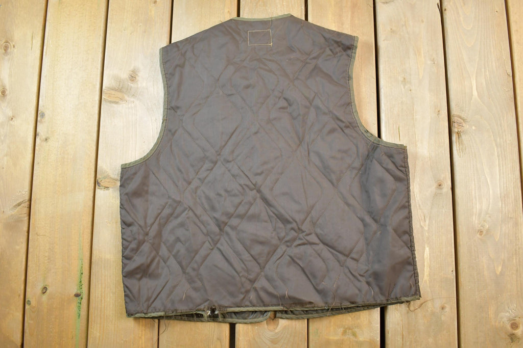 Vintage 1990s Neutral Puffer Vest