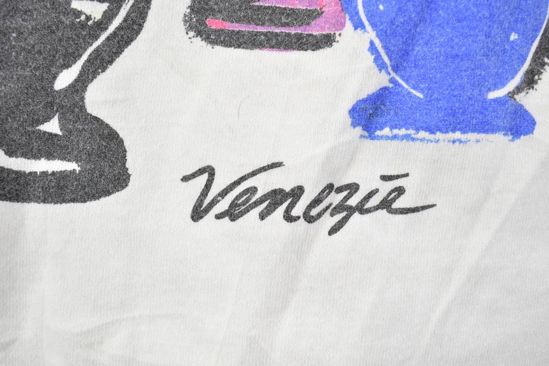 Vintage 1990s Venezia Floral Graphic T-Shirt