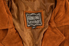 Vintage 1990s Genuine Leather Western Fringe Jacket