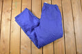 Vintage 1990s Blue Nike Mini Swoosh Track Pants Size L