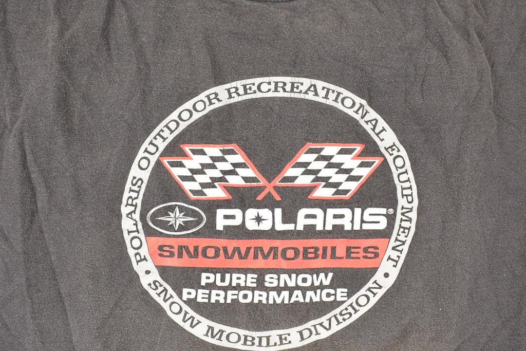 Vintage 1990s Polaris Snowmobiles Souvenir Travel T-Shirt Men's XL