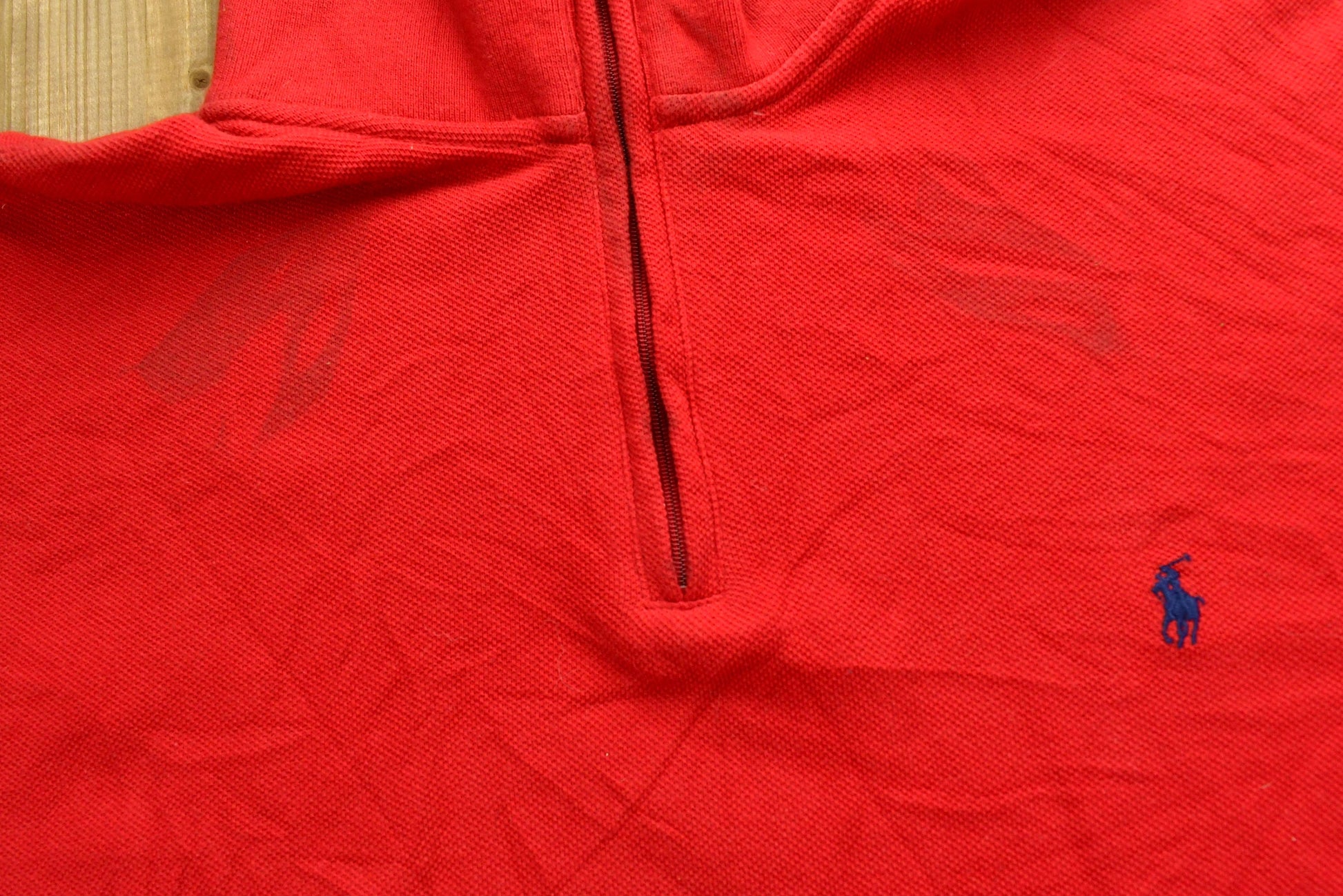 Vintage 1990's Polo Ralph Lauren Quarter Zip Sweatshirt