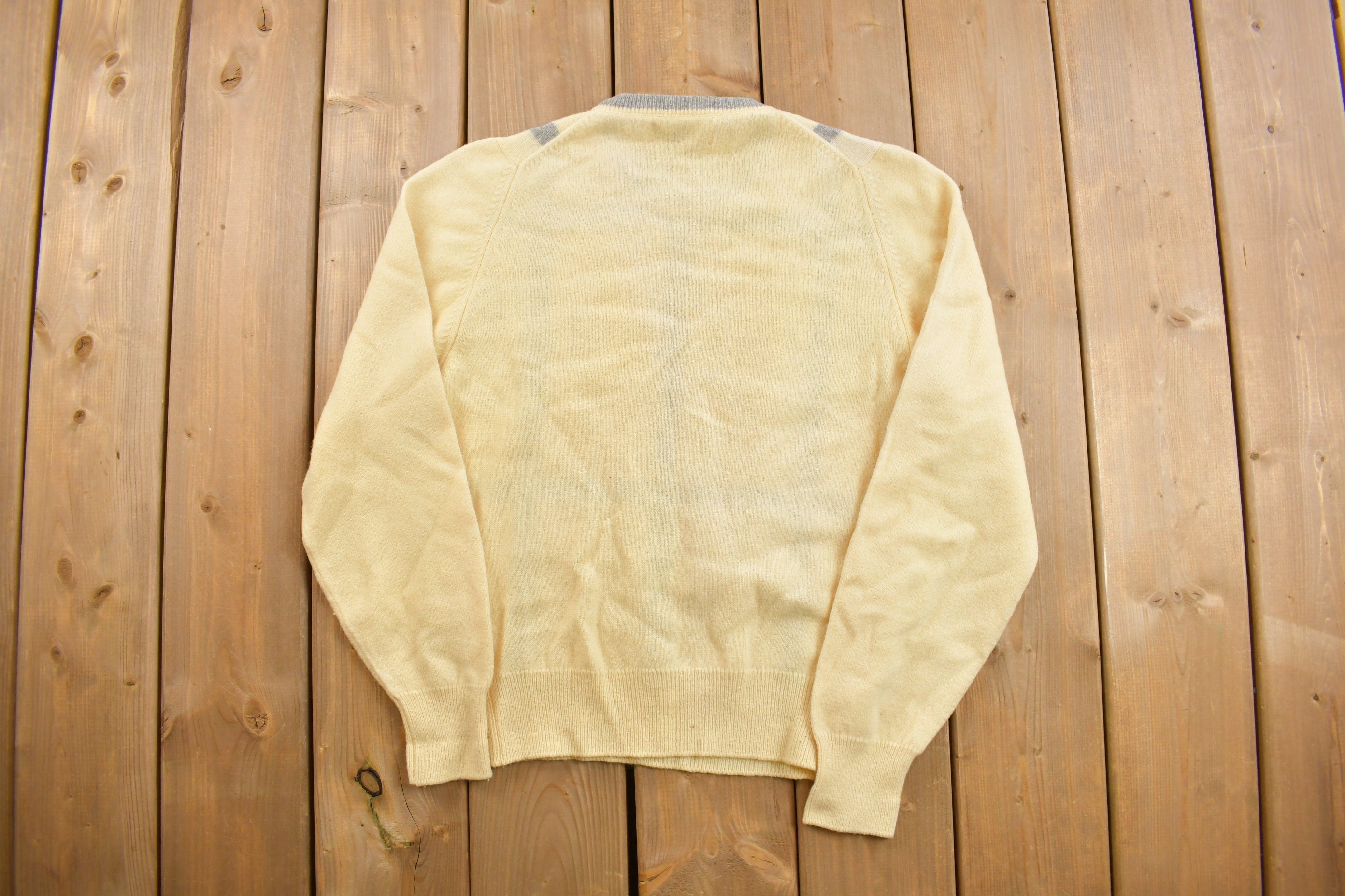 Vintage 1980s Pringle Knitted Crewneck Sweater