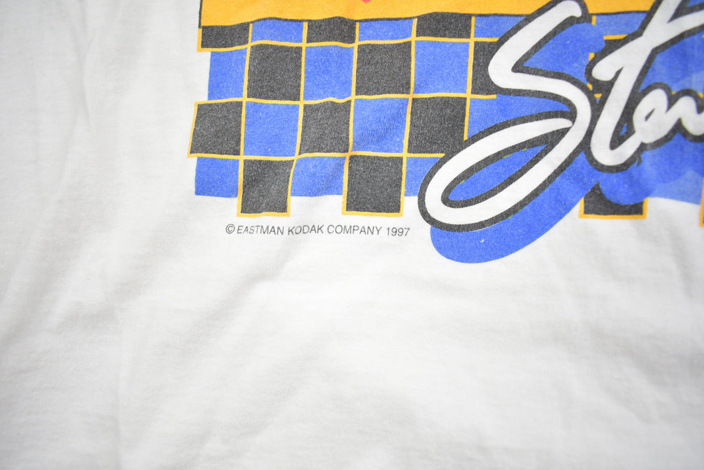 Vintage 1997 Sterling Marlin NASCAR Racing T-Shirt Single Stitch