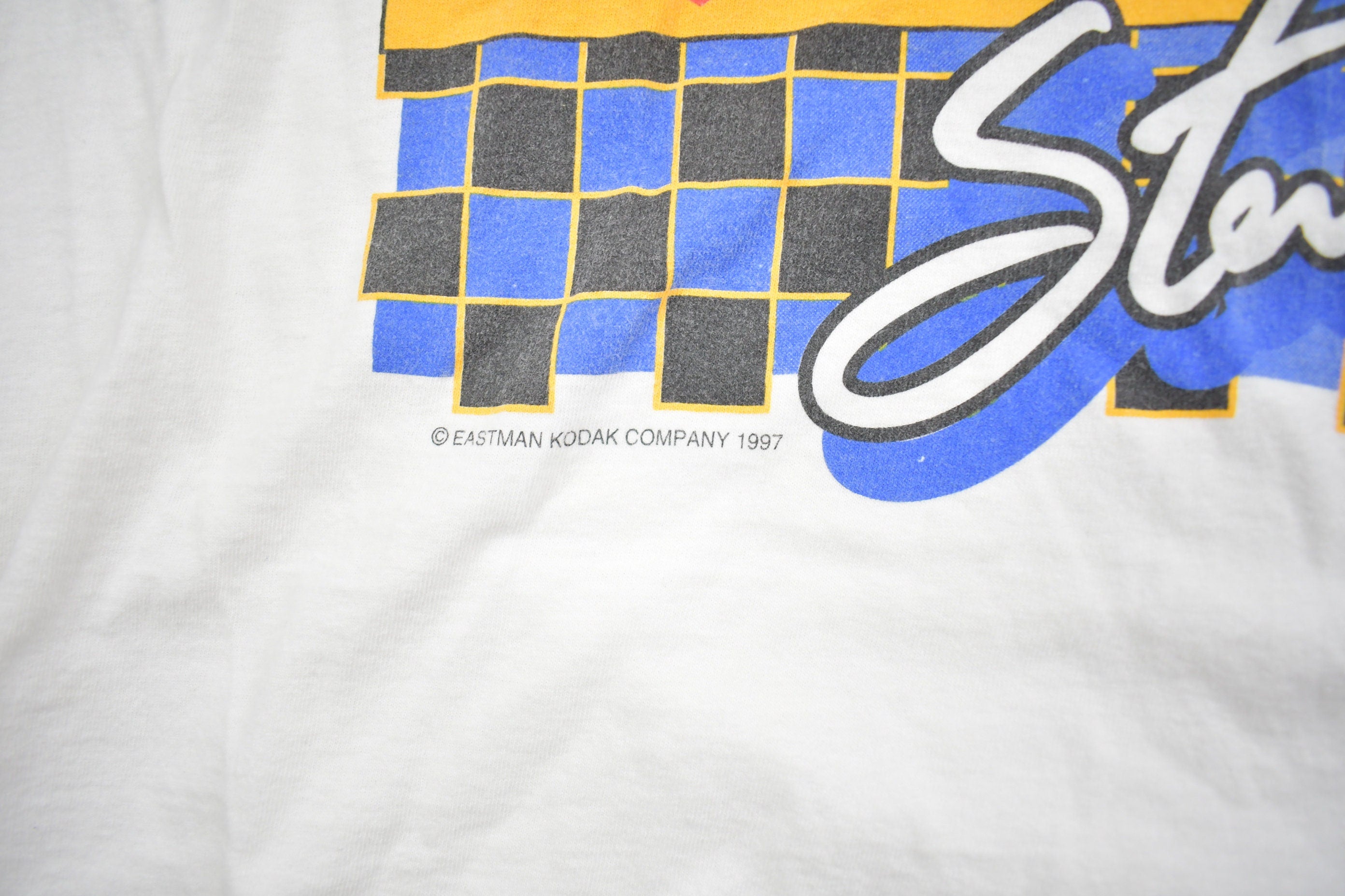 Vintage 1997 Sterling Marlin NASCAR Racing T-Shirt Single Stitch