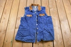Vintage 1980s Stonebridge Denim Vest