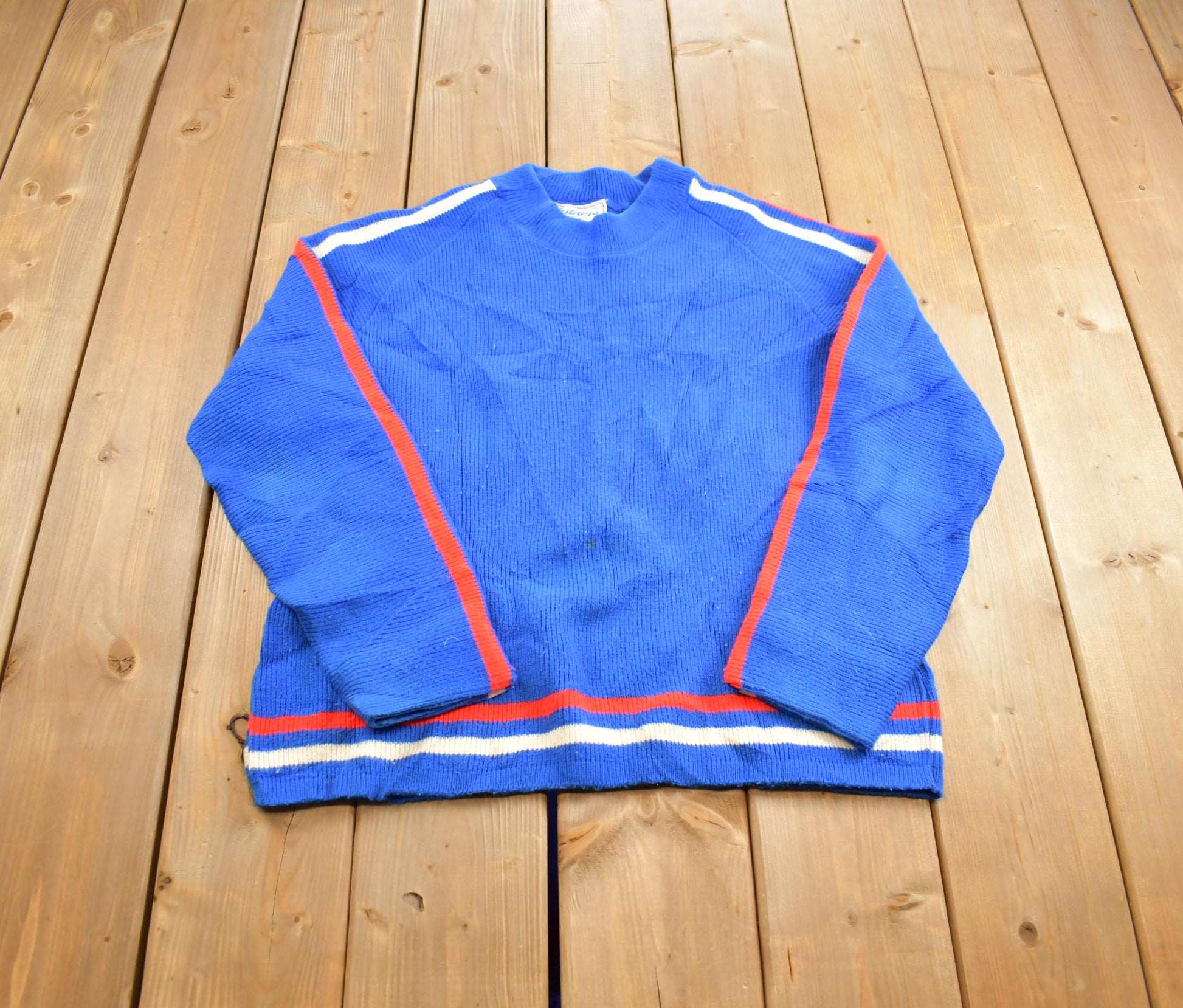 Vintage 1980s Polaris Quality Fashions Knit Crewneck Sweater